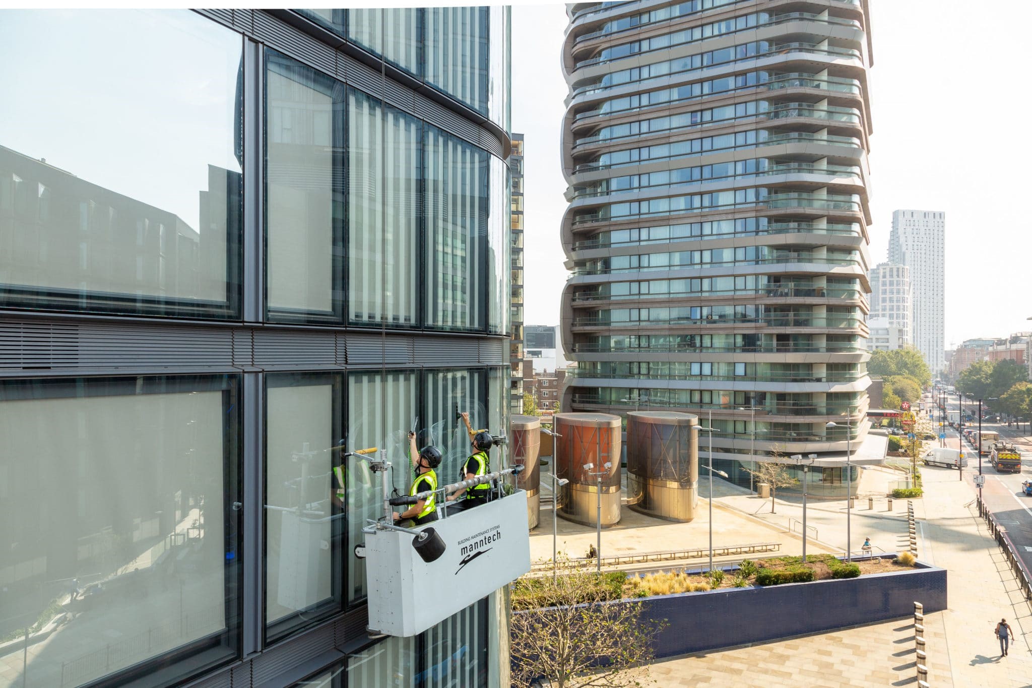 cradle cleaning high rise cleaning