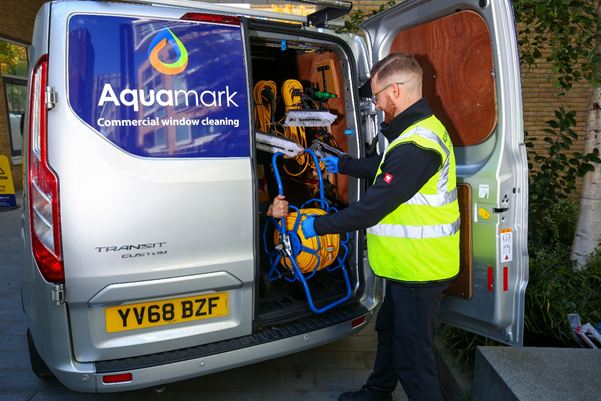 Water-Fed Pole Window Cleaning For Your Commercial Building