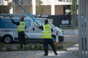 Water-Fed Poles are our go-to tools